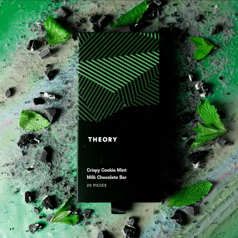 100mg Theoryb Choc. - THC Crispy Cookie Mint
