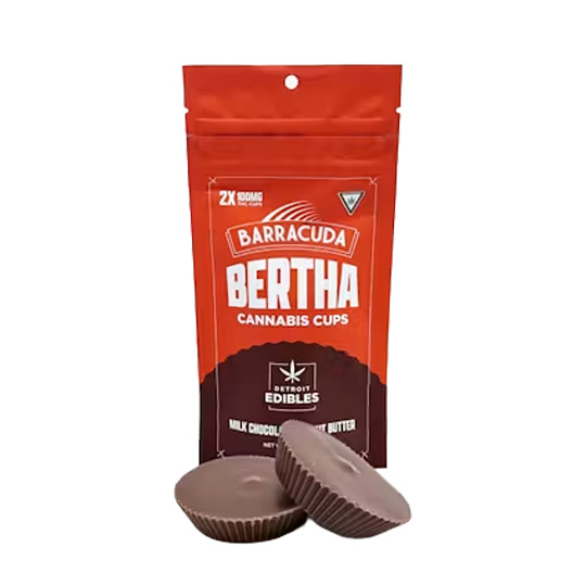 Barracuda | Big Bertha | 200mg Cups | Milk Chocolate Peanut Butter