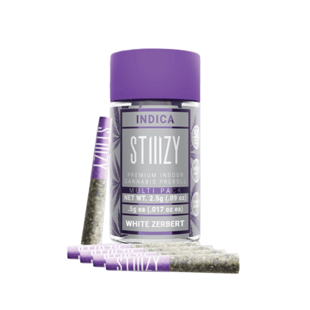 Stiiizy White Zerbert .5g Preroll 5pk