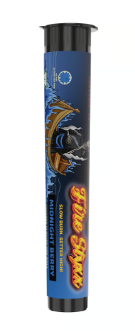 Fire Styxx - Midnight Berry - 1g Infused Preroll