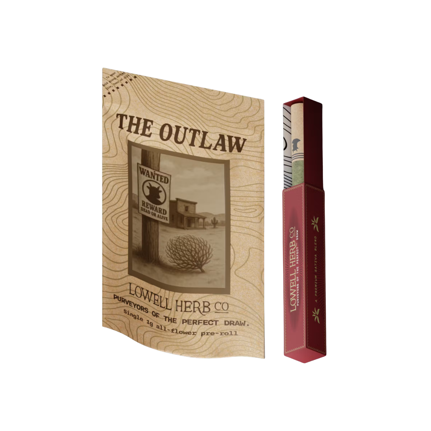 Lowell Smokes - Trailblazer Outlaw Preroll - 1g