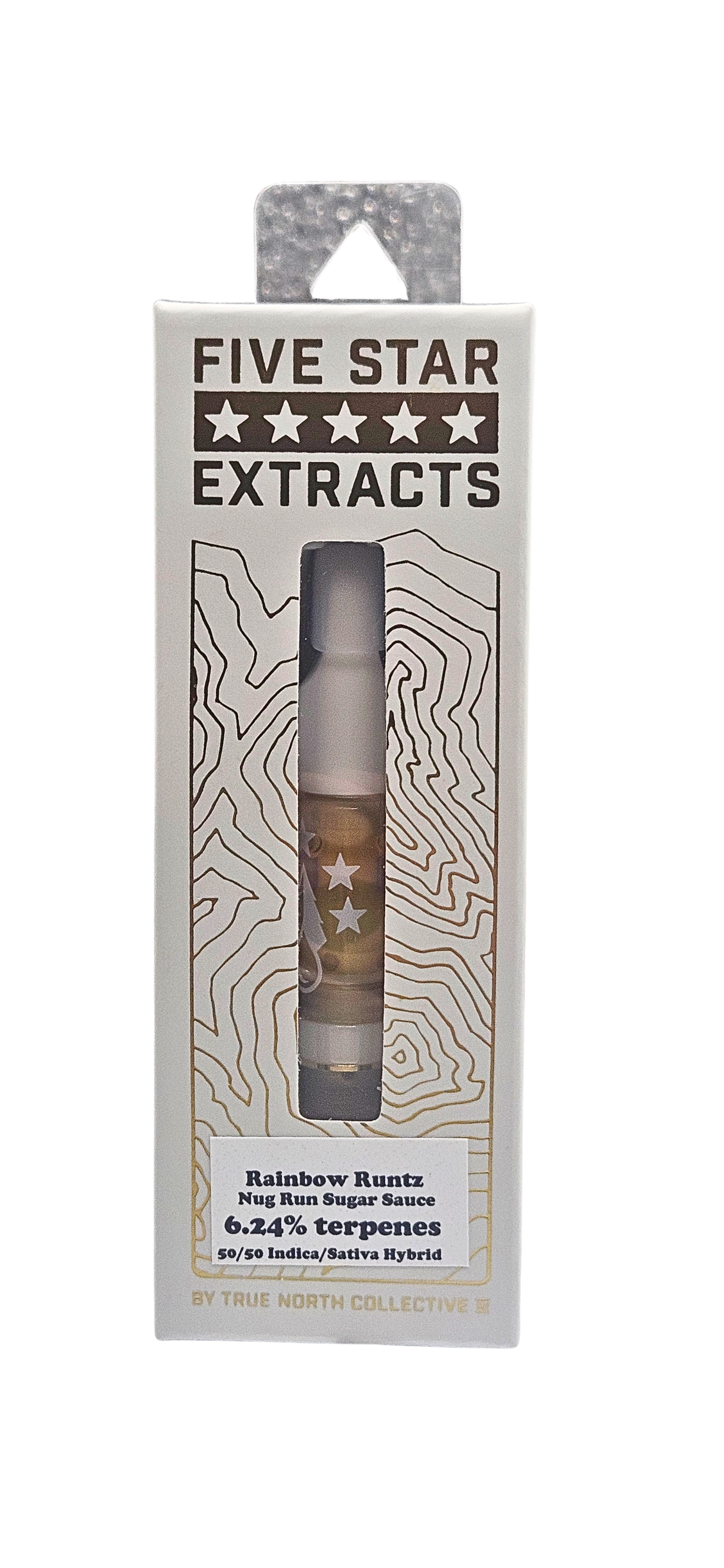 5 Star Extracts | Live Sugar Sauce Rainbow Runtz Cart