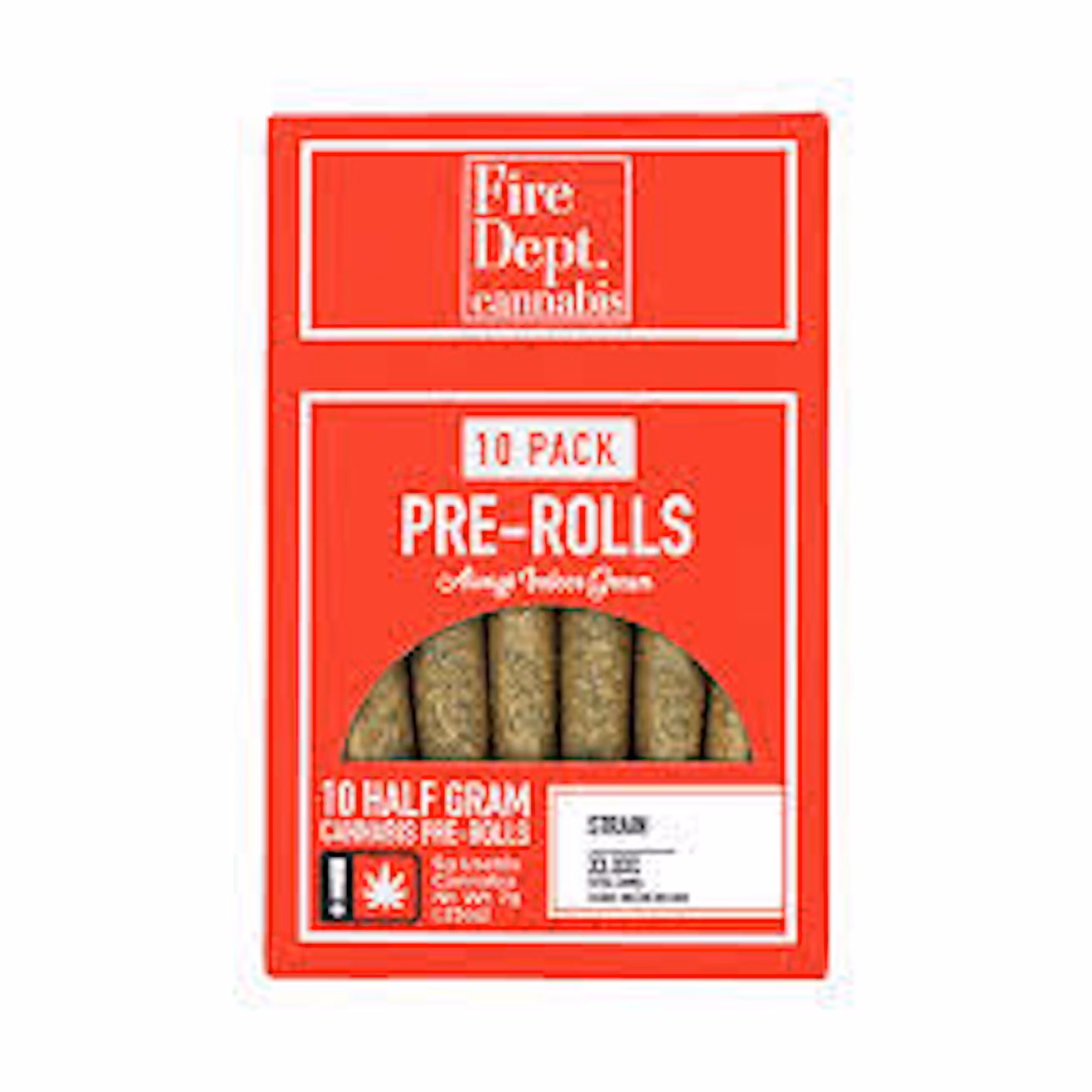 10pk Zealousy - Preroll Pack - Fire Dept.