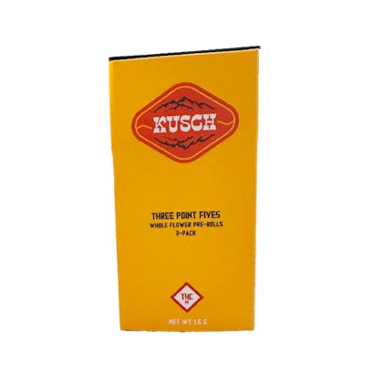 Rainbow Push Pop x Dark Rainbow 3-pack .5g prerolls - Kusch