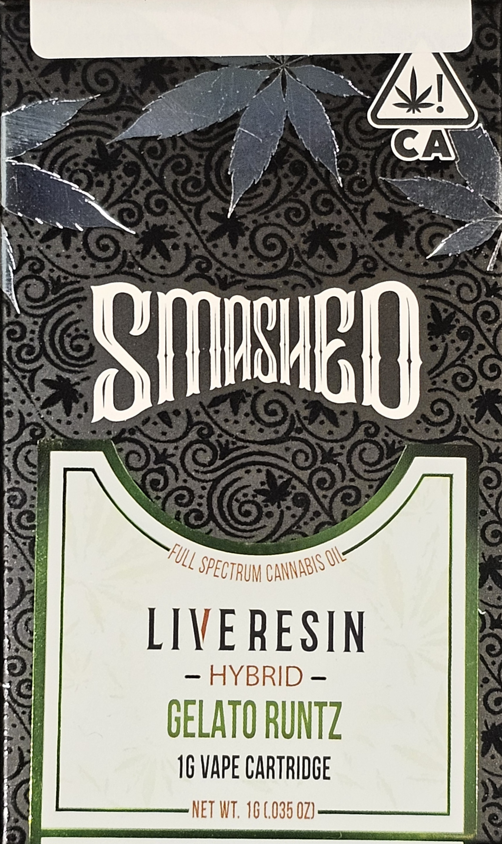 SM|Live Resin Gelato Runtz |H