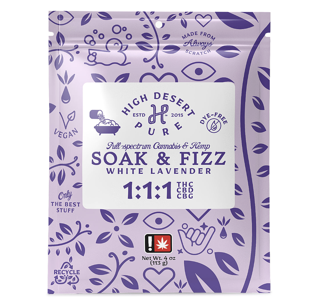 White Lavender Soak Fizz