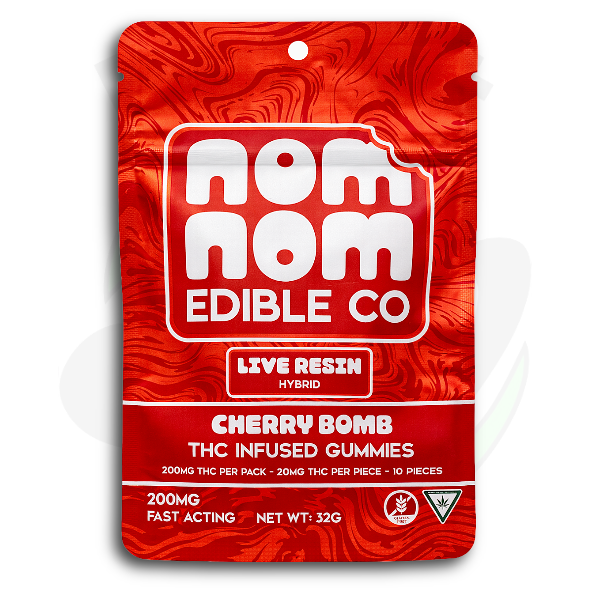 Cherry Bomb | 200mg Live Resin Gummies