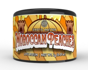 Moroccan Peaches Rosin