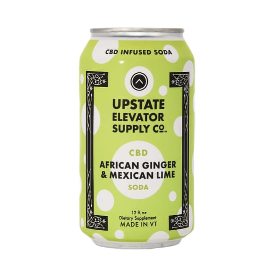 Upstate | CBD African Ginger & Mexican Lime Soda