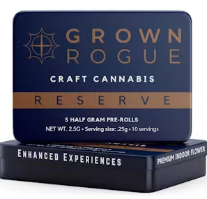 Grown Rogue Reserve - Galactic Warheadz - 5pk PreRoll
