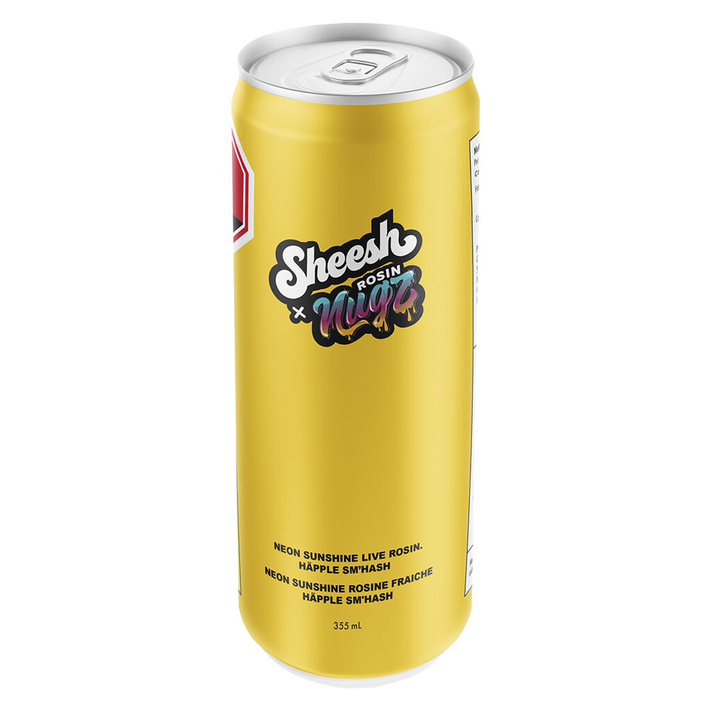 Sheesh x Nugz - Neon Sunshine Live Rosin Happle Sm'Hash - 355ml