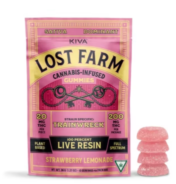Lost Farm - Strawberry Lemonade - 200mg Live Resin