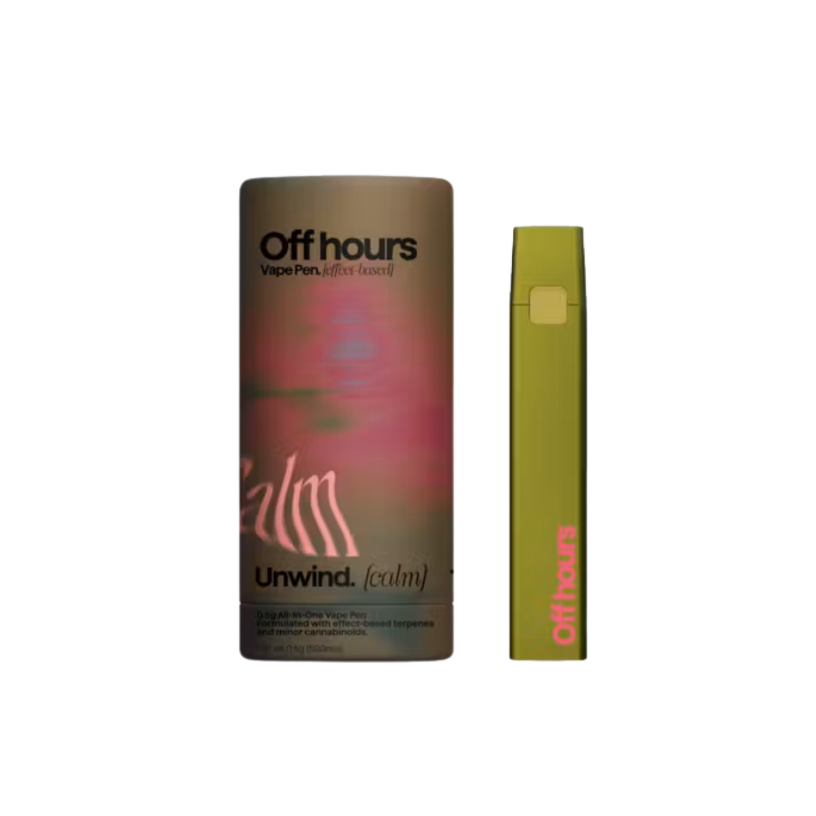 Off Hours - (Unwind) Calm 10:1 THC:CBD Disposable Vape -.5g