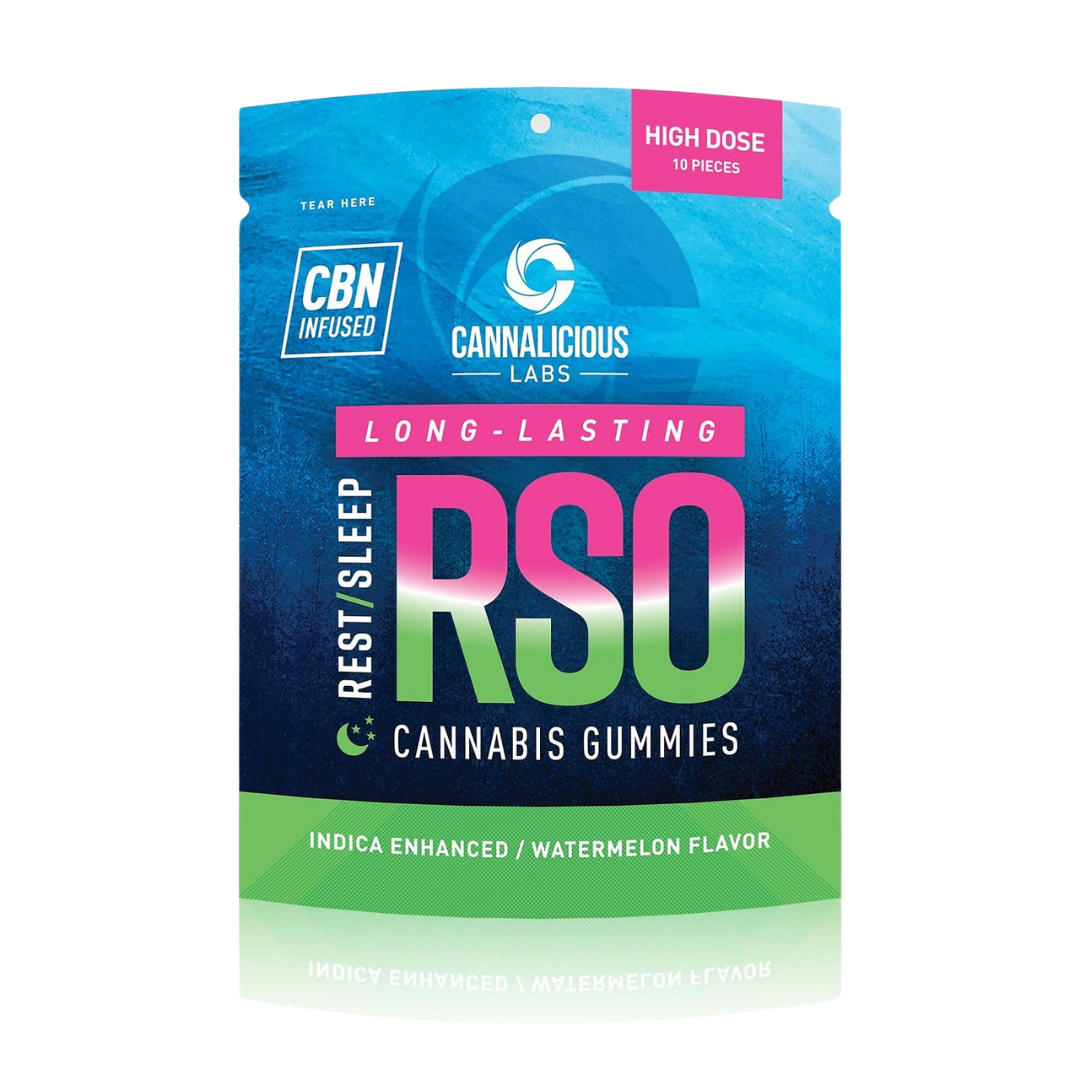 Cannalicious Labs - 200MG RSO Gummies - Mixed Berry - Indica