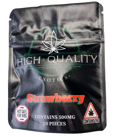 500mg Gummies - Strawberry