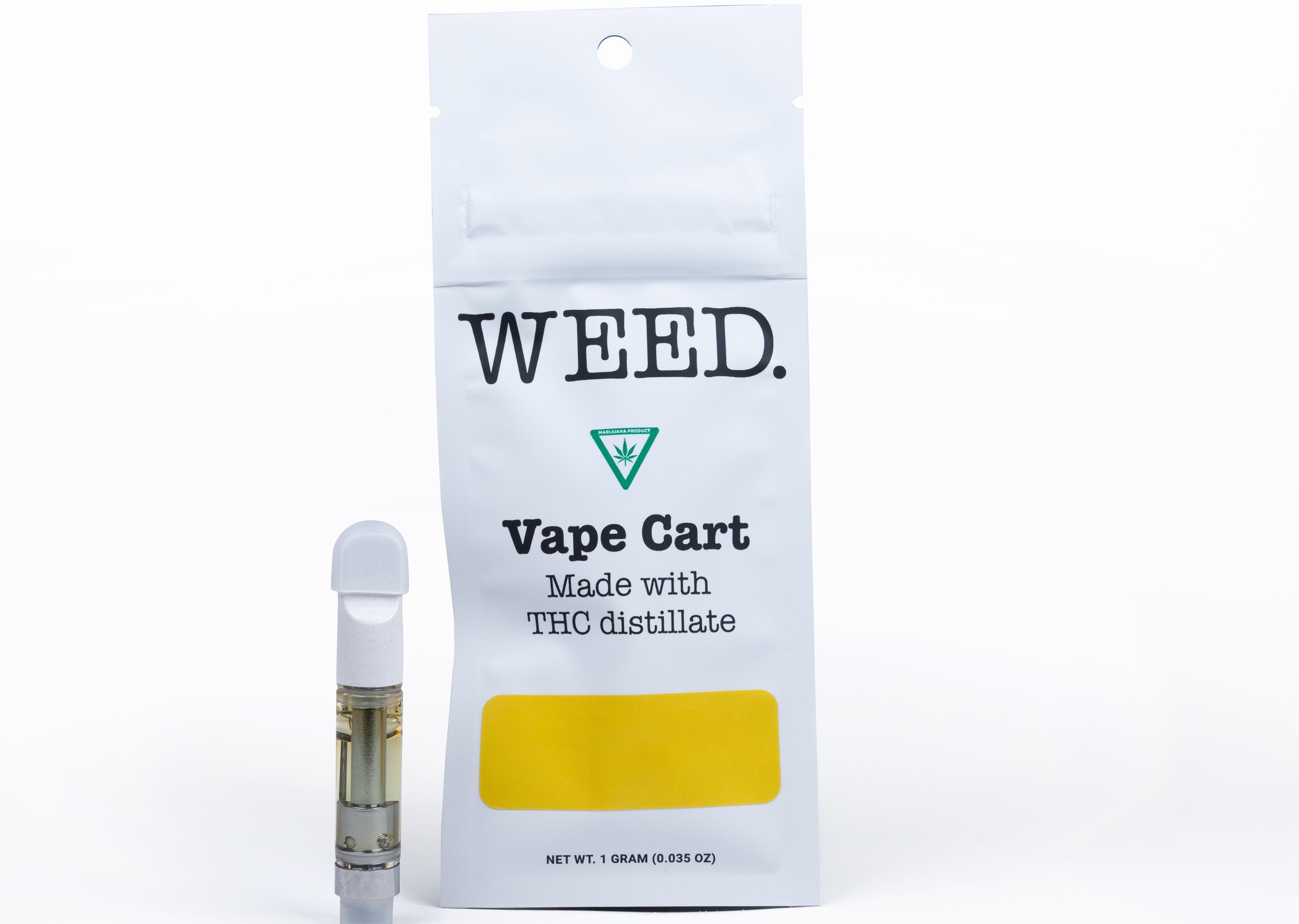 Weed. - Cartridge 1g - Banana Runtz