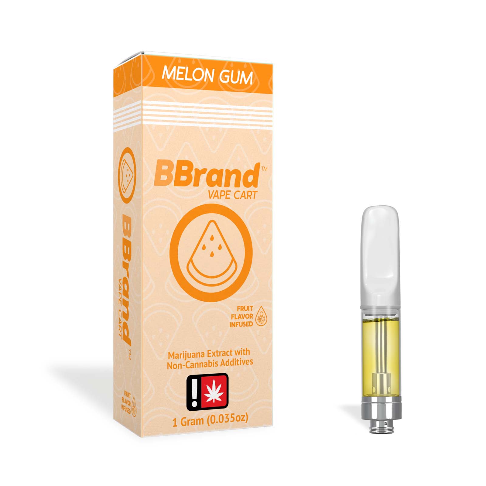 Melon Gum Flavor Infused Cartridge | 1g