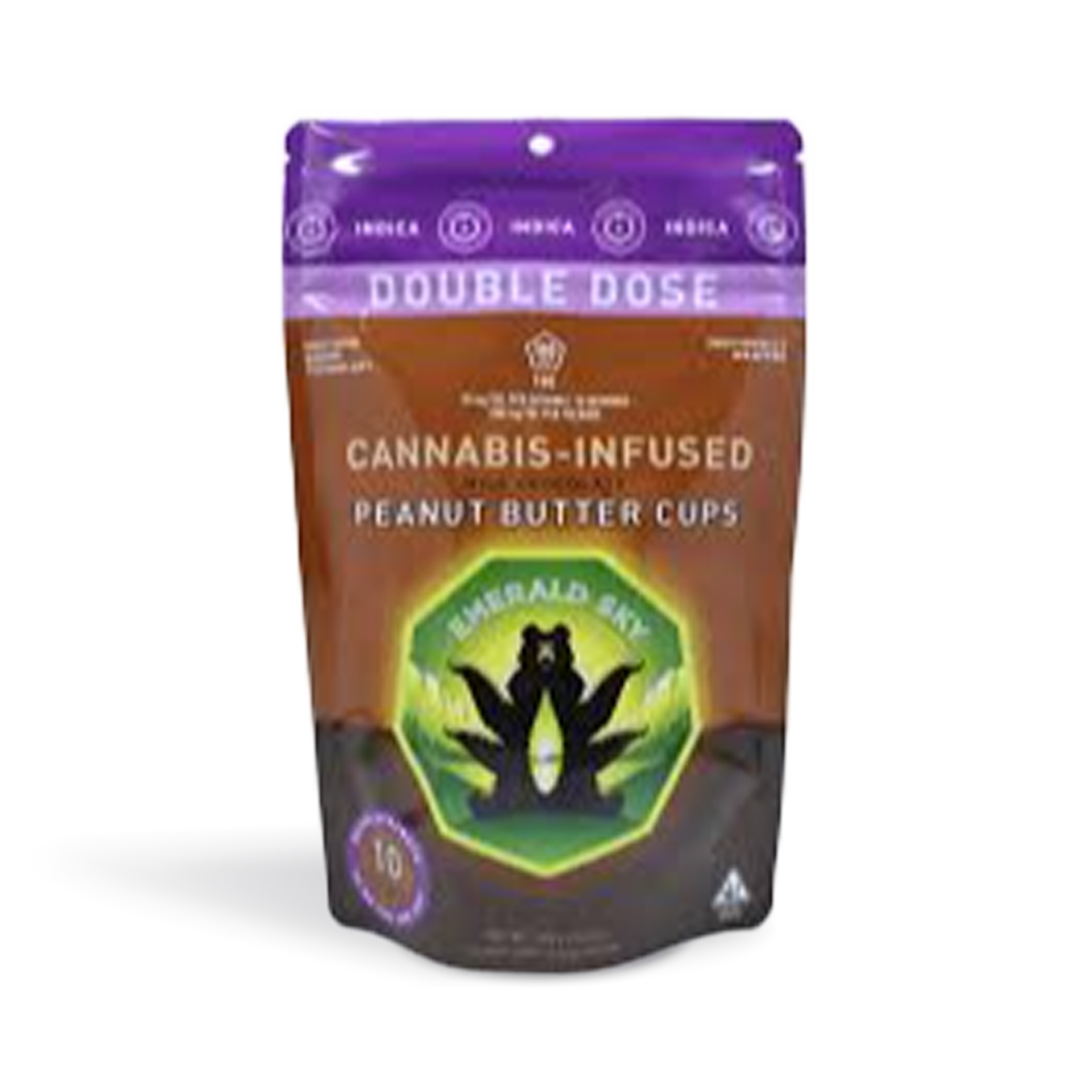 Emerald Sky — Indica Double Dose Peanut Butter Cups 10-Pack - 10pk