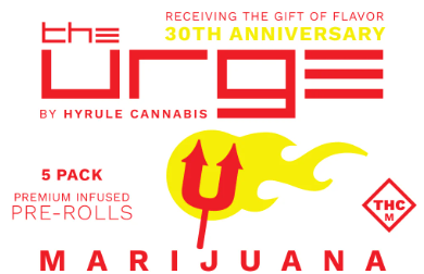 Urge Infused Prerolls Tropical Punch