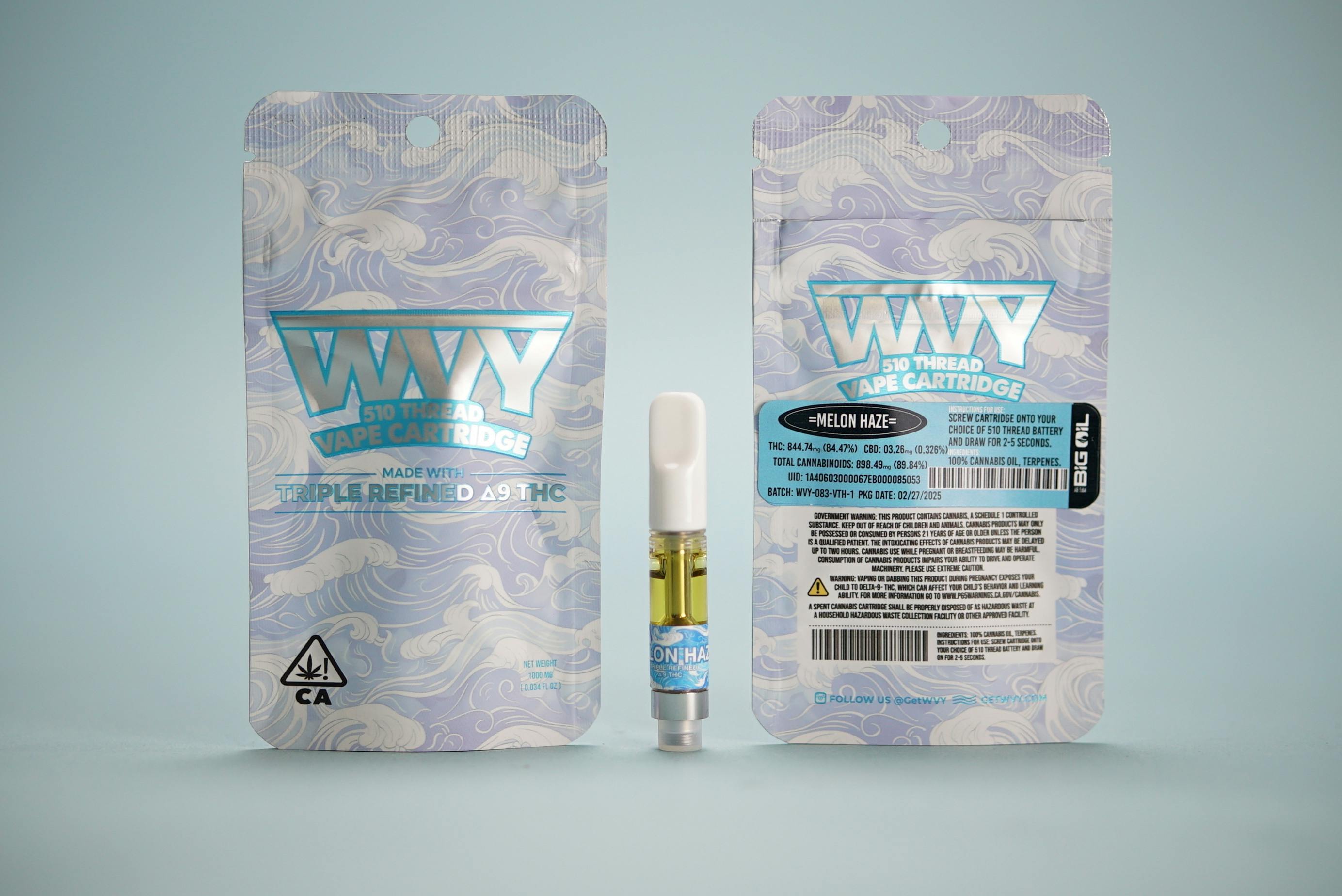 WVY | MELON HAZE | CARTRIDGE | 1G