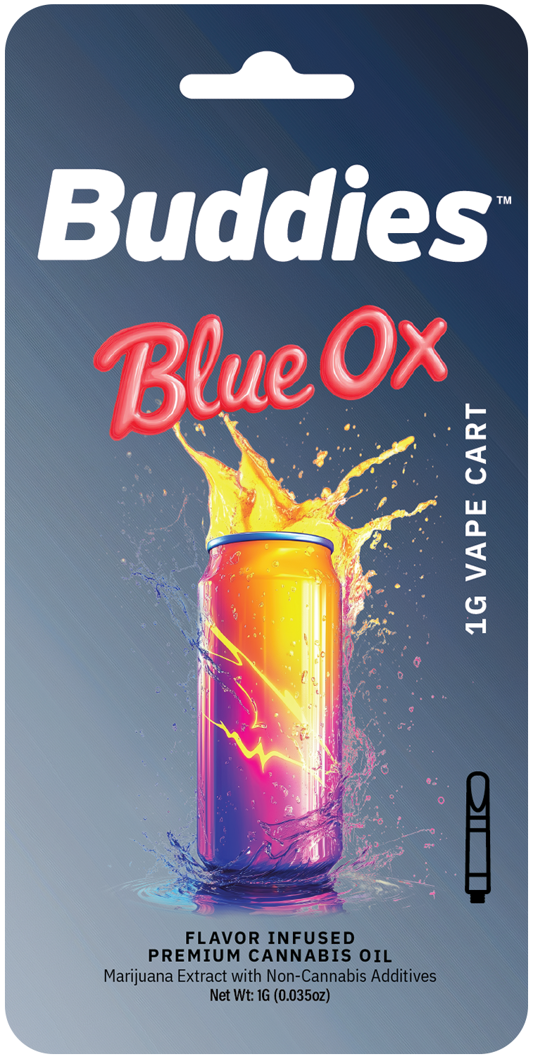 BUDDIES - VAPE DISTILLATE - 1G - BLUE OX