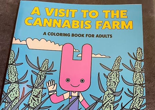 A Visit to the Cannabis Farm (Coloring Book)