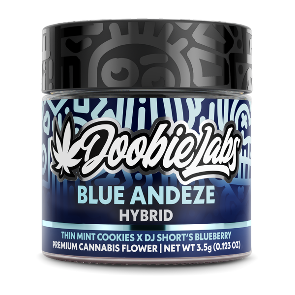 Doobie Labs | Flower | Jar | Blue Andeze | 3.5g | Hybrid | THC 27%
