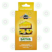 AMNESIA | LEMON CHEESECAKE | CART SATIVA