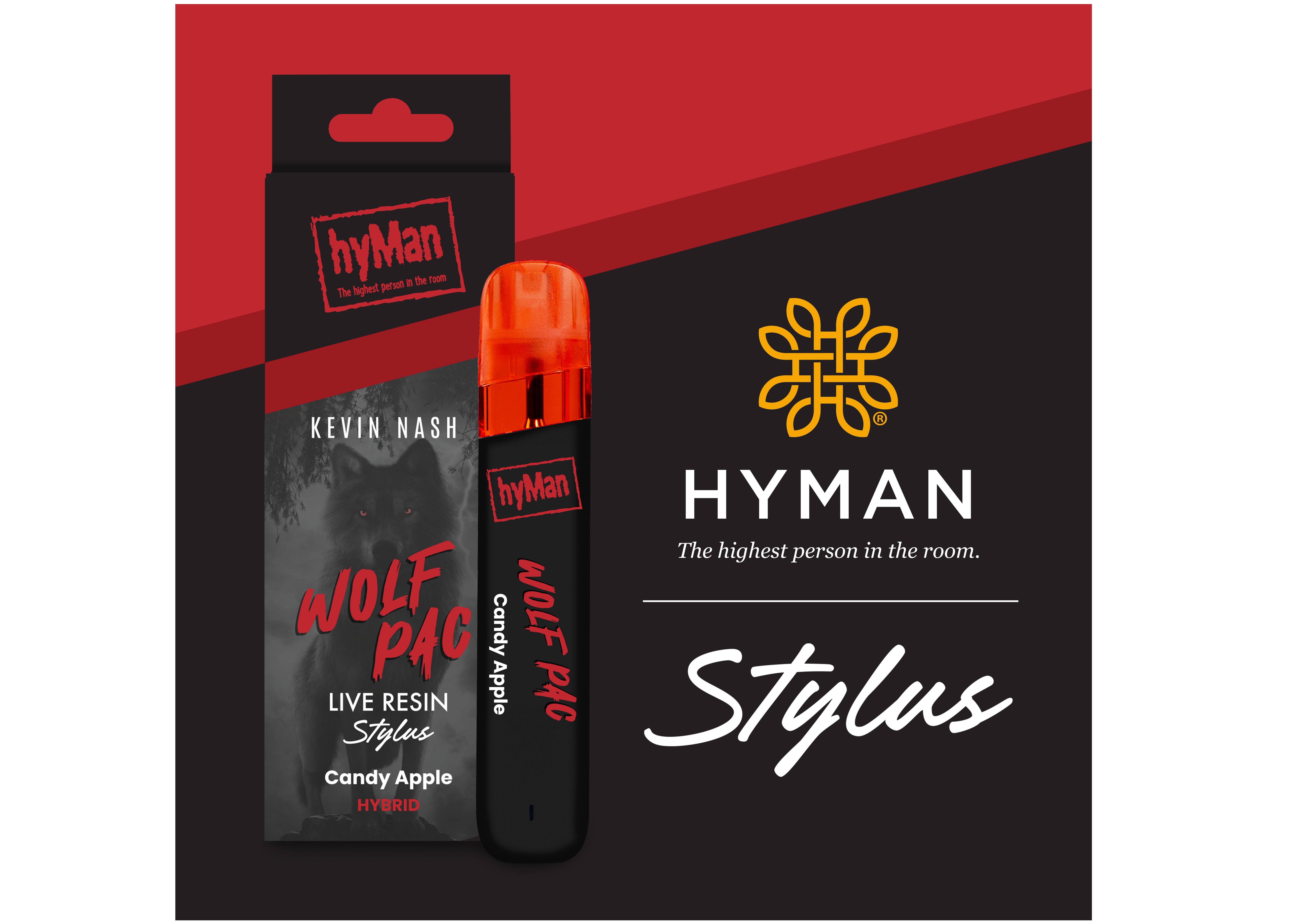 Hyman - Live Resin Stylus - Kevin Nash Wolf Pac