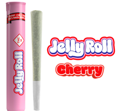 Jelly Roll | Cherry Infused Pre-Roll | 1.1g
