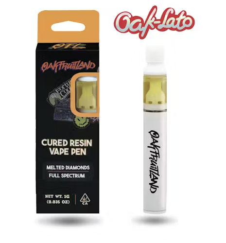 Oakfruitland Oak-Lato Cured Resin All In One Vape Pen