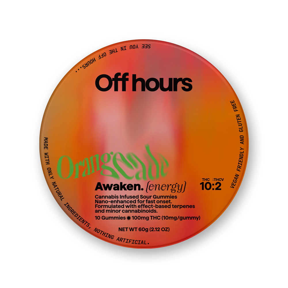 Off Hours | Awaken | Orangeade (S) | Gummies | 100mg
