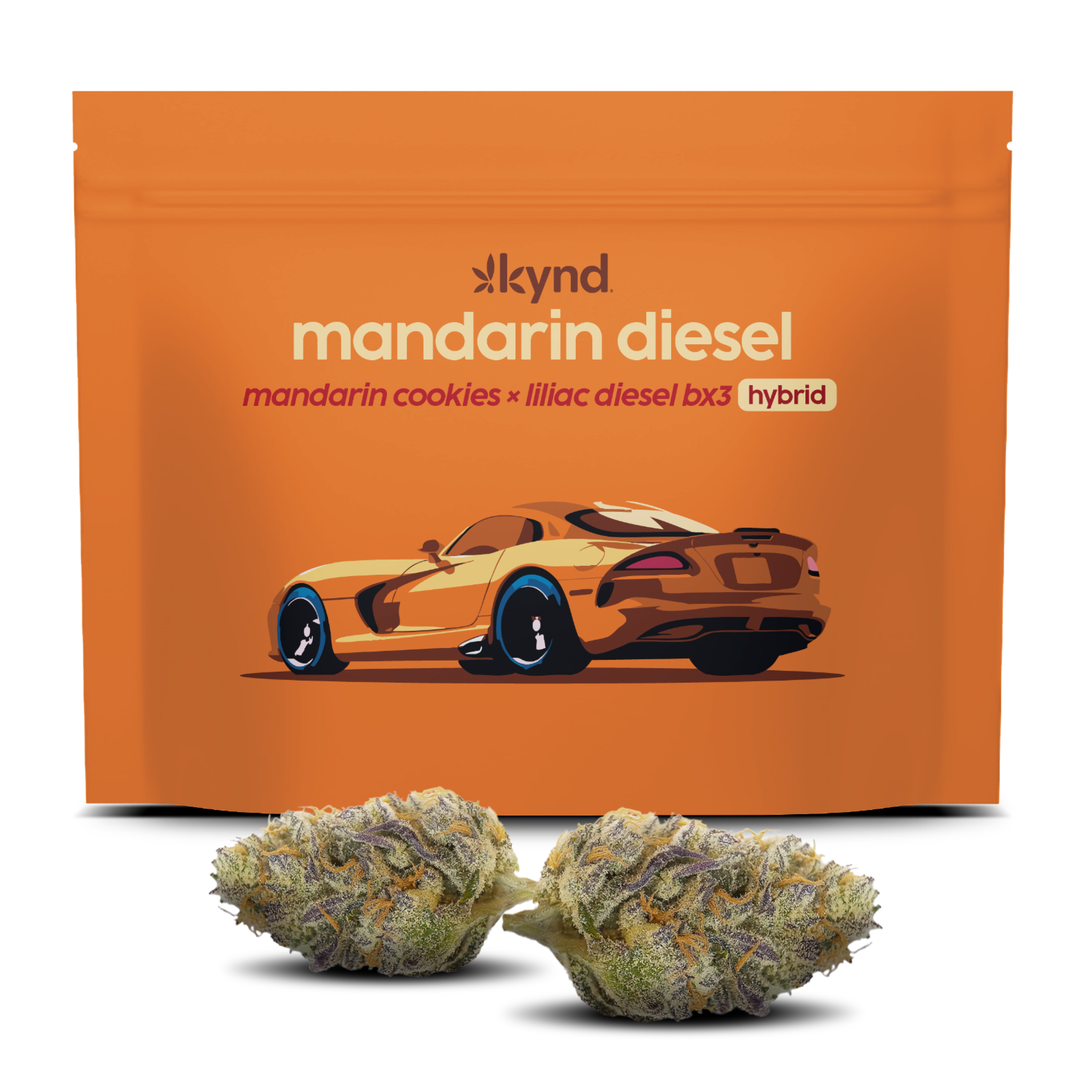 Kynd Mandarin Diesel  Flower 3.