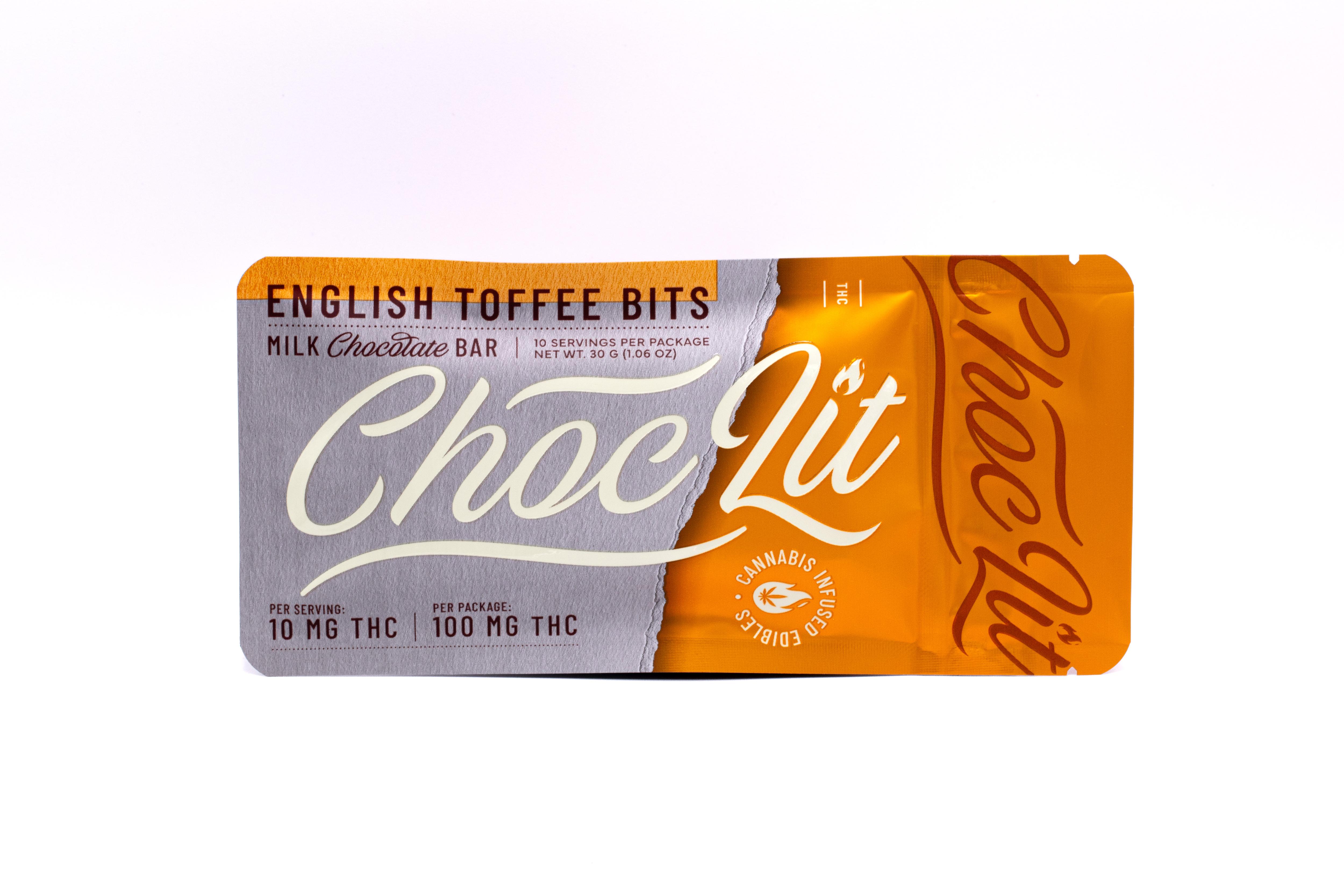 English Toffee Bits Milk Chocolate