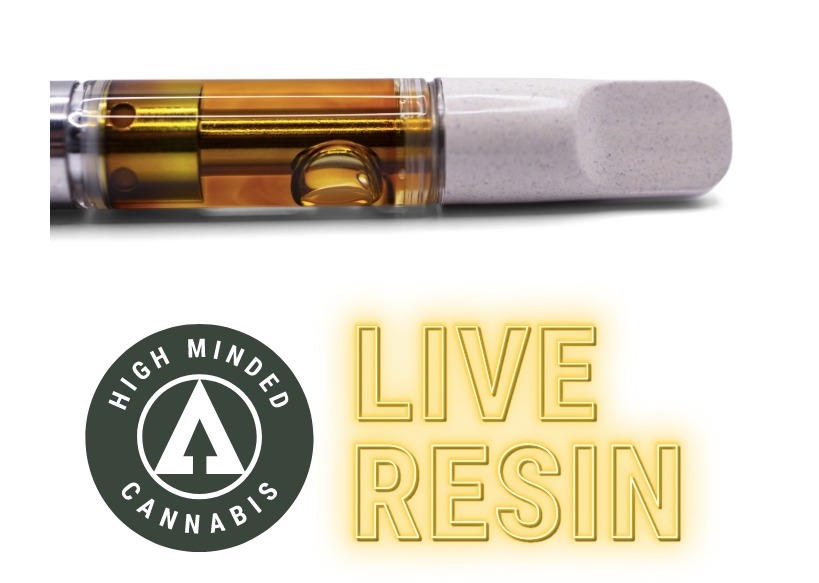 High Minded - Live Resin Cartridge 1g - Cap Junky - Hybrid
