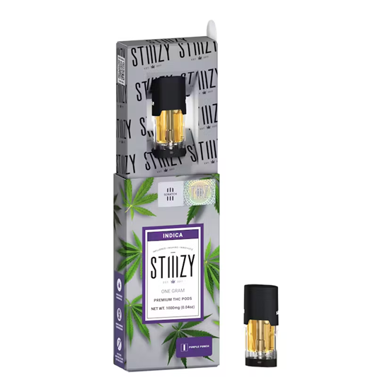 Stiiizy | Purple Punch | 1G Vape Pod w/ Stiiizy Lite Battery (While Supplies Last)