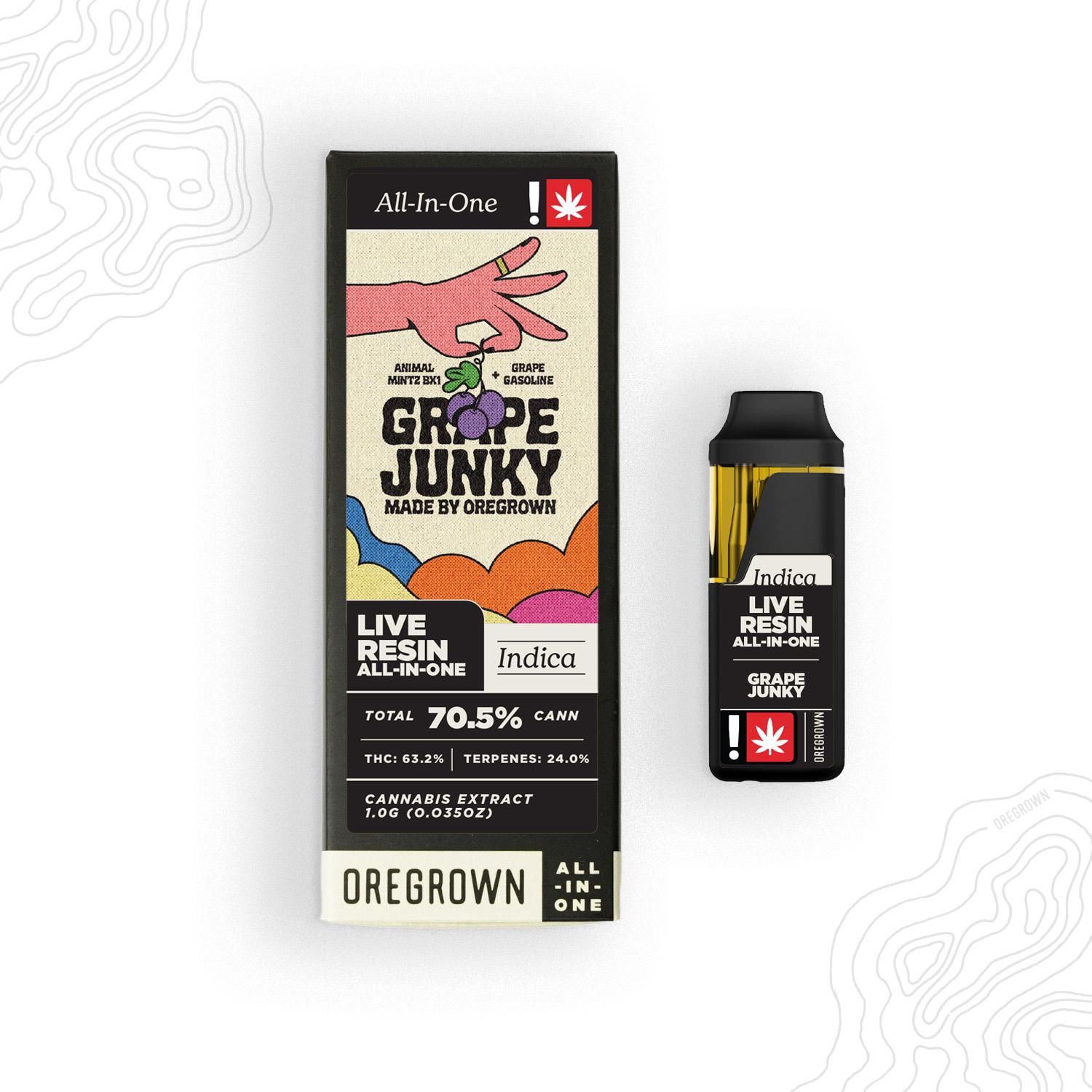 Grape Junky | Live Resin All-In-One | 1g