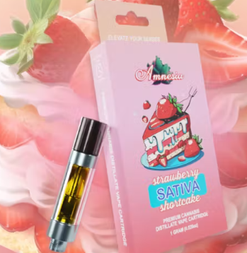 Amnesia: Strawberry Shortcake 1G Cart (S)