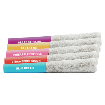 01 - Claybourne - Flyers Frosted Infused Variety Pack Pre-Rolls - 5x0.5g