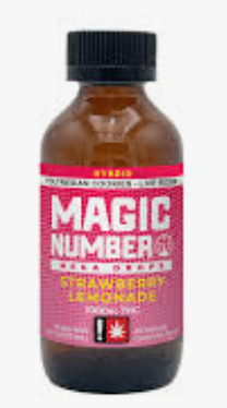 250mg Strawberry Lemonade - Magic Drops - Magic Number