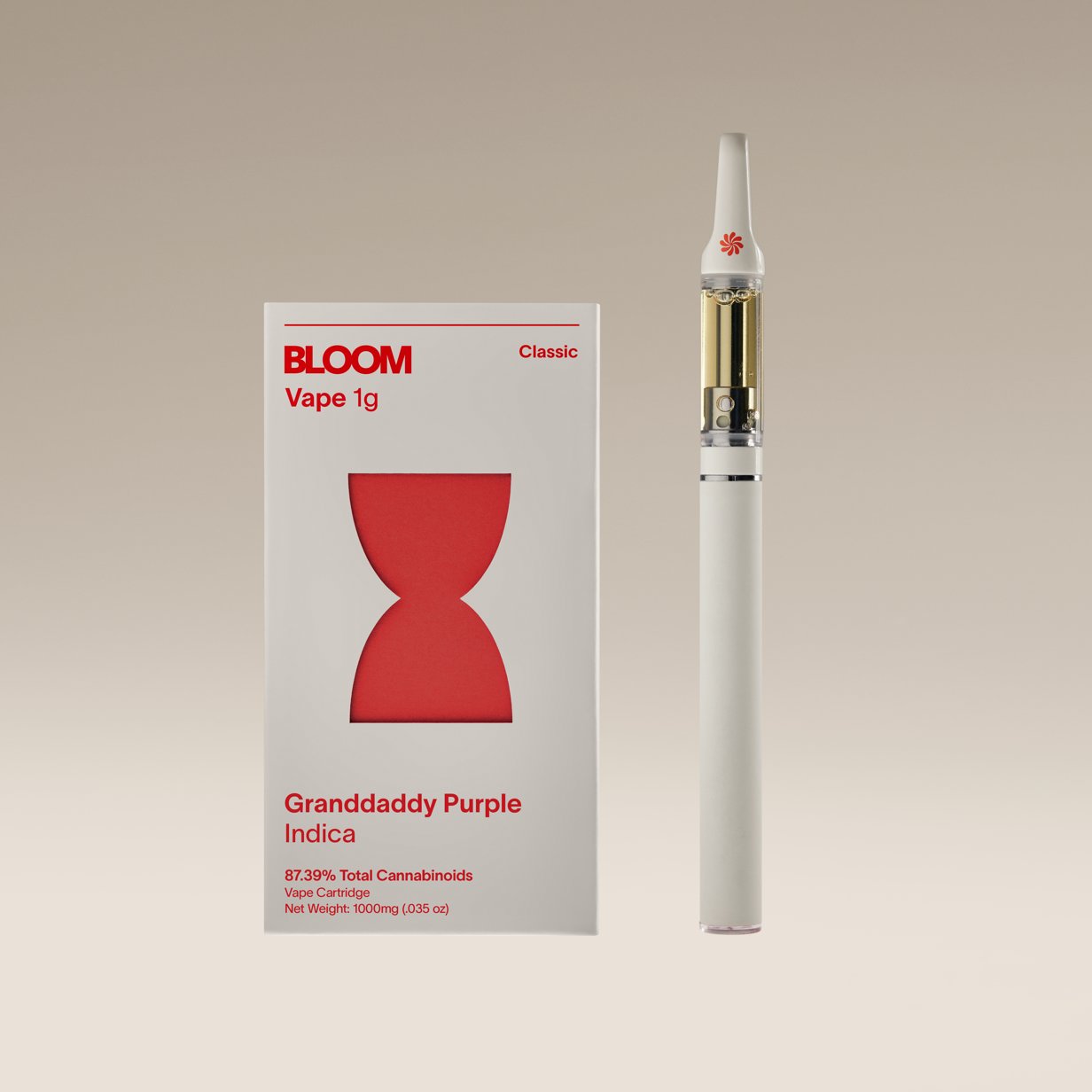 Granddaddy Purple Classic Cartridge 1g