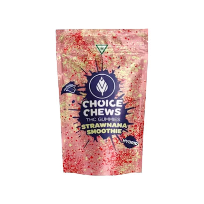 Choice | 200mg Gummies | Strawnana Smoothie