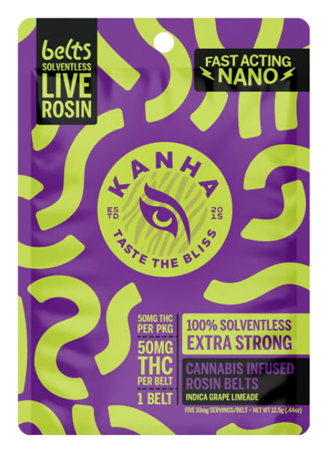 Kanha Grape Limeade 1pk 50mg Rosin Belt