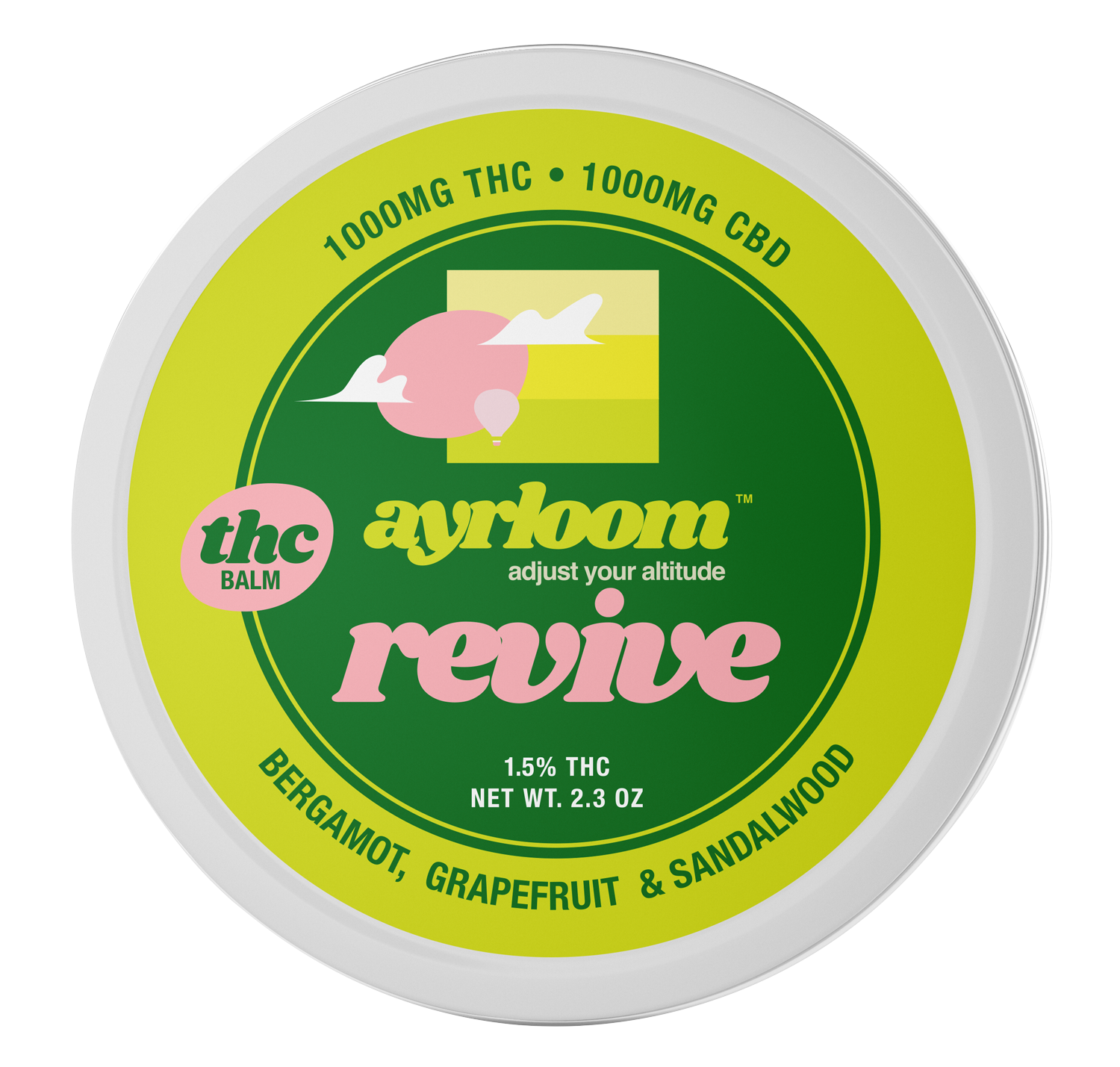 Ayrloom | Revive Balm THC: CBD | 2.3oz
