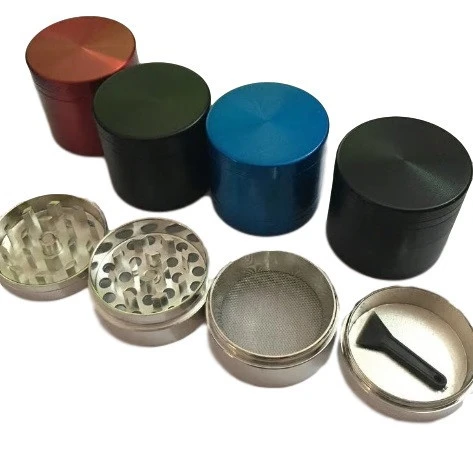 SirEEL - 40mm Zinc 4pc Grinder - Assorted Colors