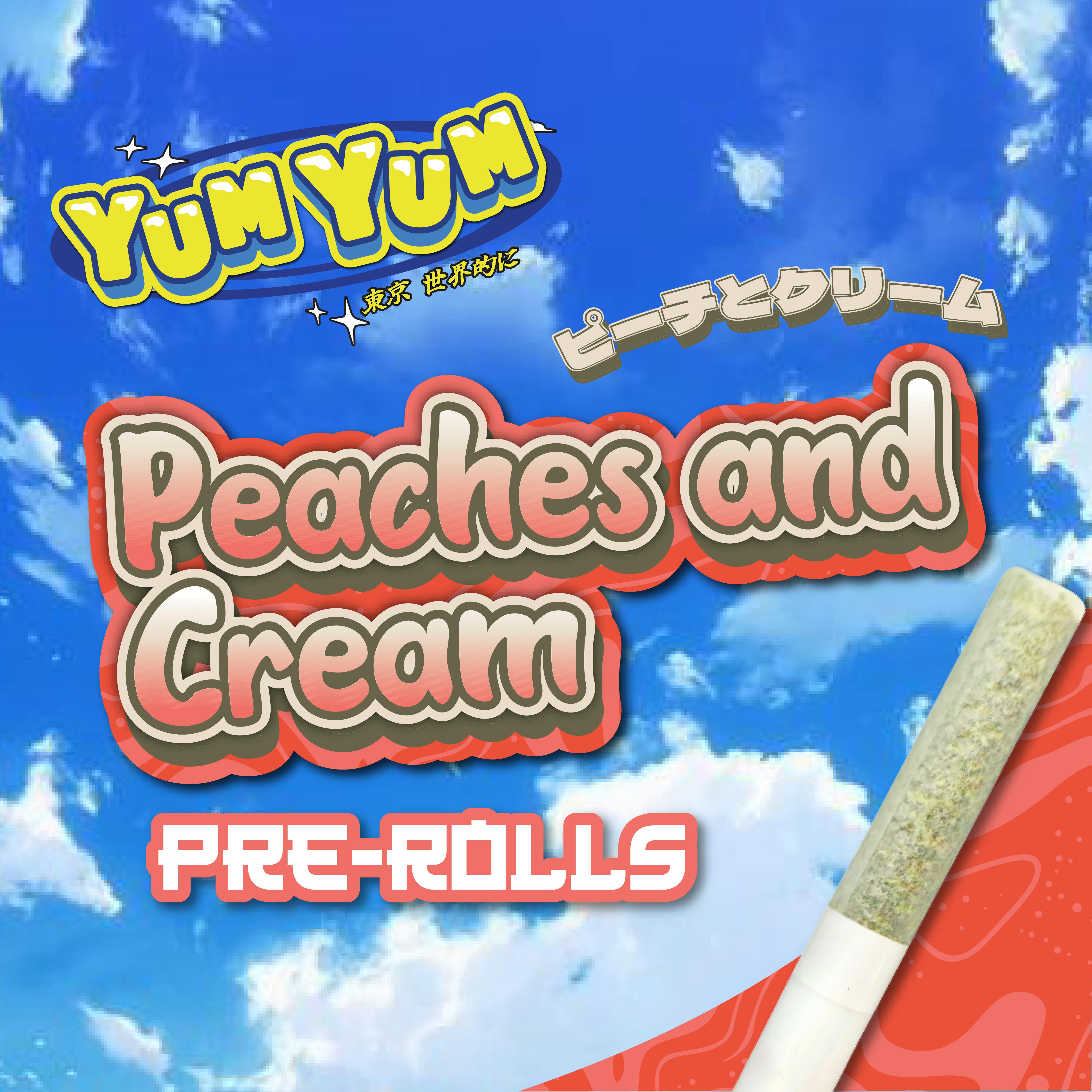 Yum Yum Pre-Roll | Peaches and Cream