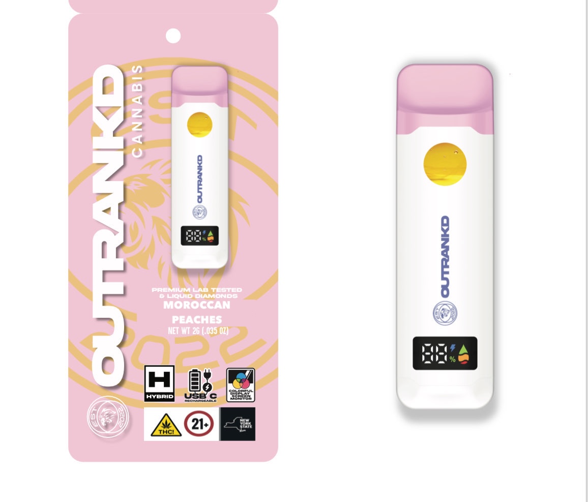 Outrankd | Moroccan Peach Disposable Vape