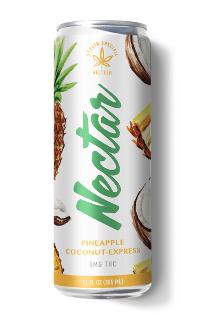 Drinks | Pineapple Coconut Express Seltzer | 5mg