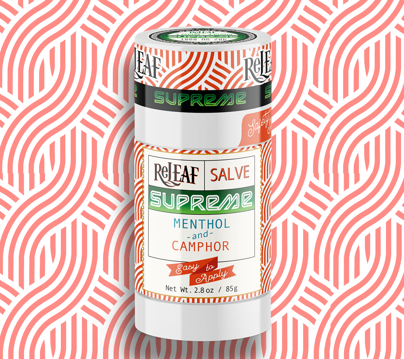 BAKED RELEAF - SUPREME SALVE - MENTHOL & CAMPHOR - 1000:1000