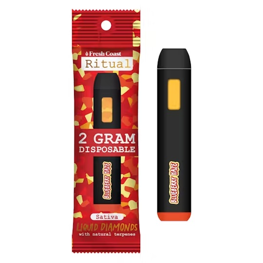 Fresh Coast | Ritual Blueberry Haze Liquid Diamond All-In-One Cartridge | 2g